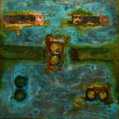 Deep Water | 48" x 48" x 3"